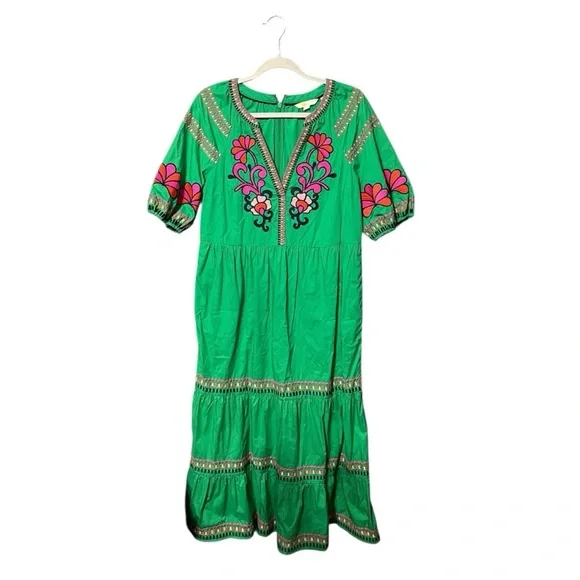 Boden Natalie Embroidered Maxi Dress - Picture 3 of 9